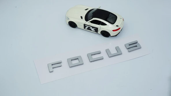 DK Tuning Ford Focus MK4 Yeni Model Bagaj 3M 3D Gri ABS Logo Amblem - Resim 3