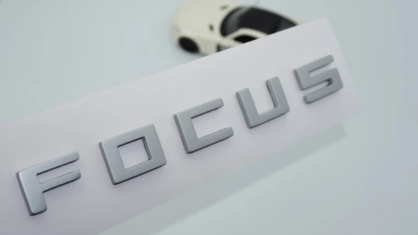DK Tuning Ford Focus MK4 Yeni Model Bagaj 3M 3D Gri ABS Logo Amblem ürün görseli