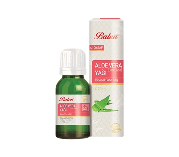 Balen Aloe Vera-Sarı Sabır Yağı 20 Ml