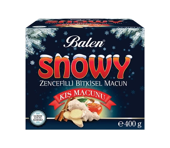 Balen Snowy Ballı Zencefilli Macun 400 G