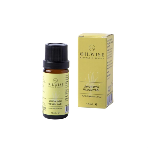 Oilwise Limon Otu Uçucu Yağı 10 ml - 3