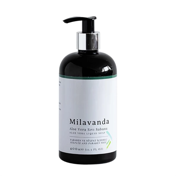 Milavanda Aloe Vera Sıvı Sabun 400 Ml