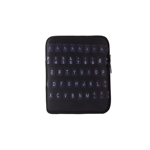 Nektar Neopren Tablet Kılıfı Siyah Klavye - 2