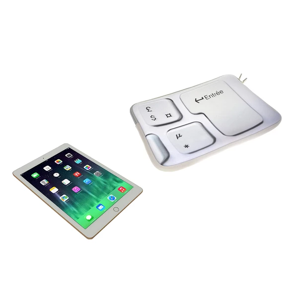 Nektar Neopren Tablet Kılıfı Gri Klavye - 4