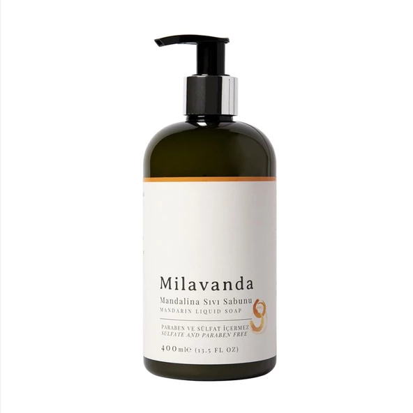 Milavanda Mandalina Sıvı Sabun 400 Ml - 4