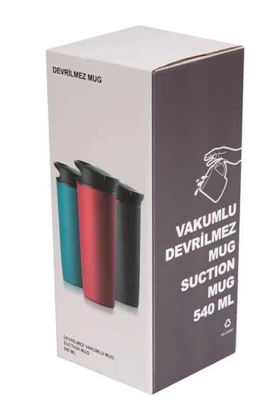 Biggdesign Cats Kırmızı Devrilmez Mug - 4