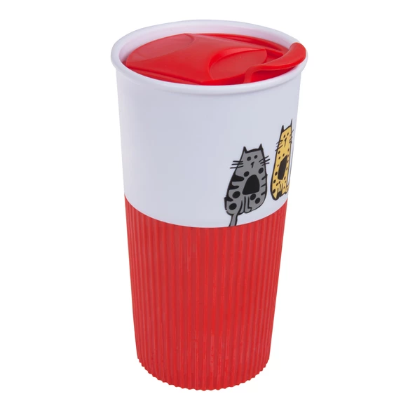 Biggdesign Cats 450 Ml Plastik Mug - 6