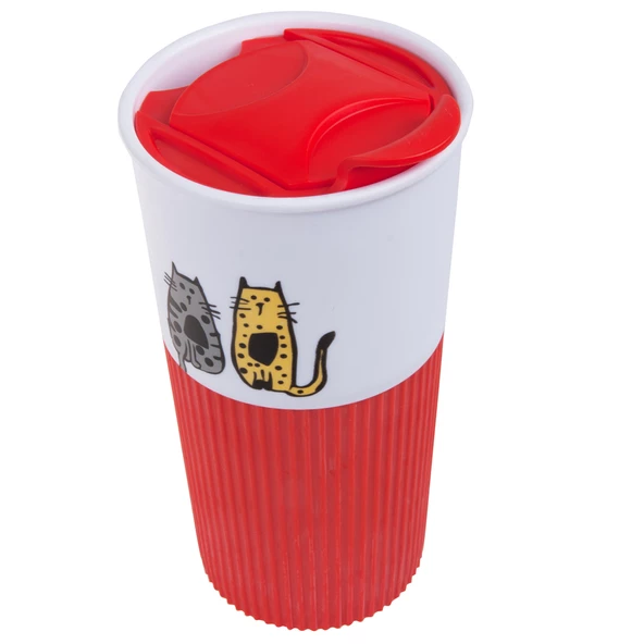 Biggdesign Cats 450 Ml Plastik Mug - 5