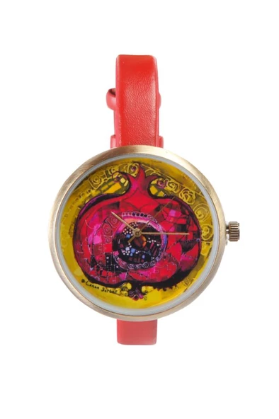 Biggdesign Nar Deri Kol Saati - Resim 3