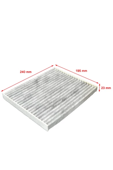 Hyundai Elantra IV 2005-2011 Karbonlu Polen Filtresi - Resim 2