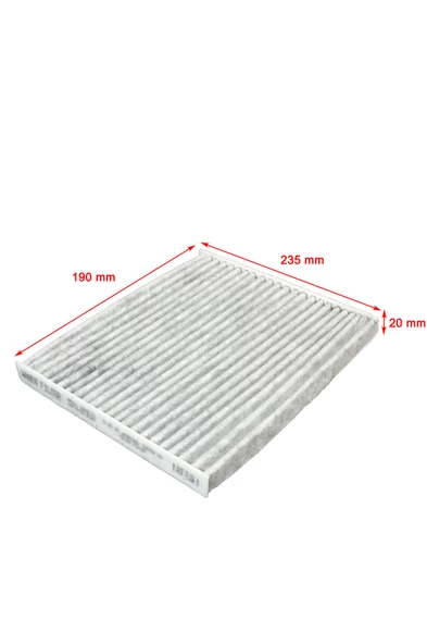 Kia Sportage II 2004-2010 Karbonlu Polen Filtresi - Resim 2