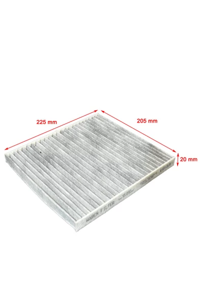 Kia Cerato II 2010-2013 Karbonlu Polen Filtresi - Resim 2