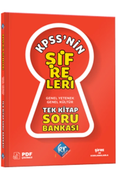 KPSS'nin Şifreleri Genel Yetenek Genel Kültür Tek Kitap Soru Bankası KR Akademi Yayınları