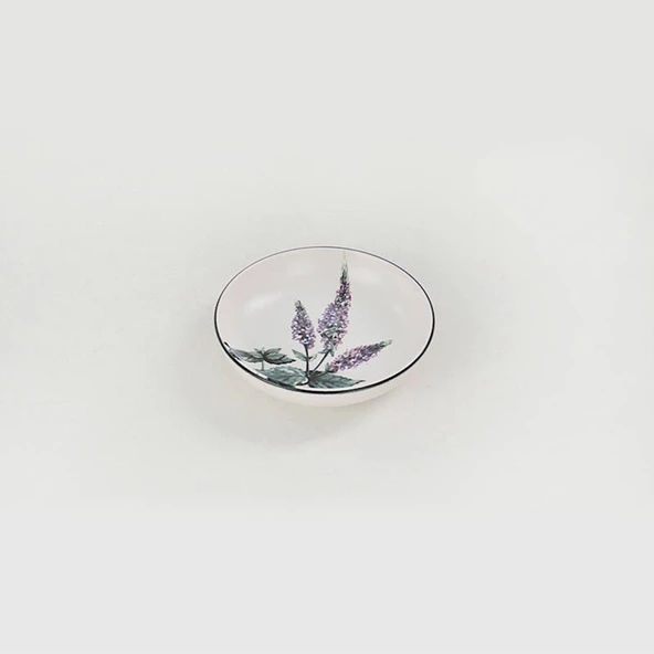 Keramika Keraart Çiçek Bahçesi Halka Çerezlik/Sosluk 13 Cm 6 Adet - 18938/43 - 7