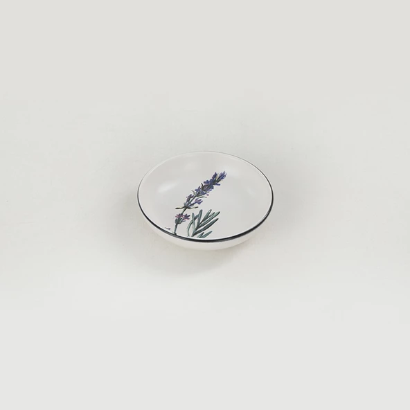 Keramika Keraart Çiçek Bahçesi Halka Çerezlik/Sosluk 13 Cm 6 Adet - 18938/43 - 8