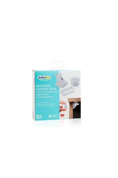 Babyjem Mıknatıslı Çekmece Kilidi 4in1 - 7