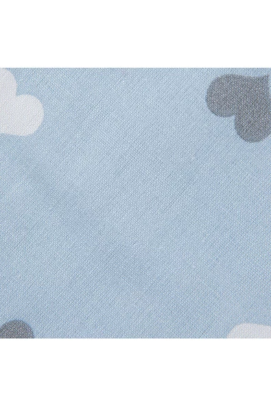 Babyjem Yenidoğan Fular Önlük 515 Mavi - Resim 7