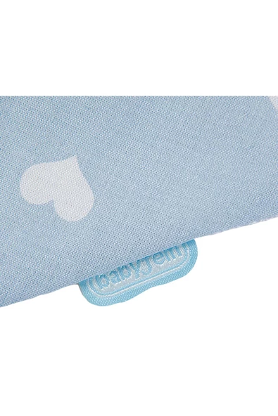 Babyjem Yenidoğan Fular Önlük 515 Mavi - Resim 5