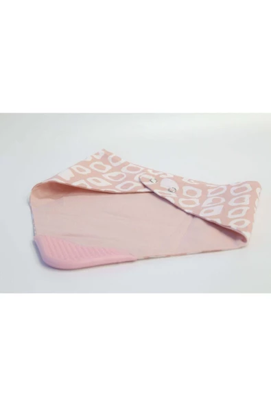 Babyjem Diş Kaşıyıcılı Poplin Fular Önlük Kahve Balıklı - 4