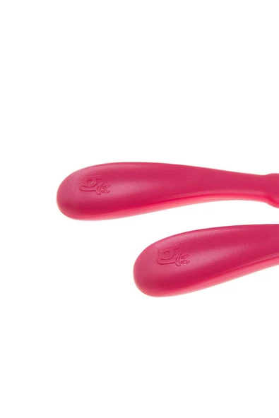 Babyjem Paslanmaz Çelik Çatal Kaşık Seti / Pembe - 5