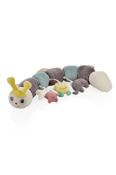 Babyjem Yeşil Uyku Arkadaşı Oyuncaklı Tırtıl - 6