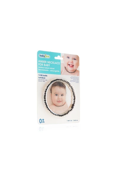 Babyjem Boze Kehribar Bebek Kolyesi 587 Vişne - 7