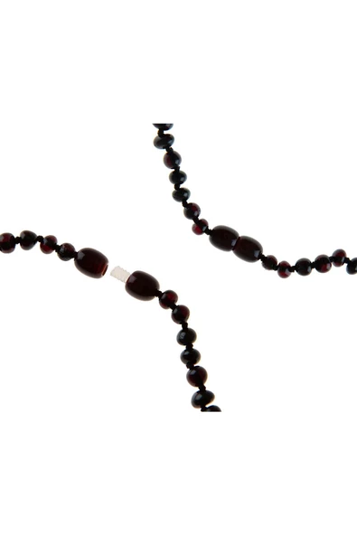 Babyjem Boze Kehribar Bebek Kolyesi 587 Vişne - 6