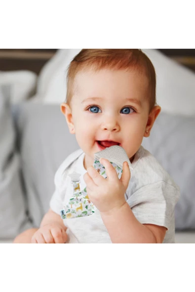 Babyjem Diş Kaşıyıcı Fular&kravat Beyaz - 3