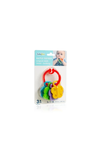 Babyjem Çıngırak Kırmızı - 6