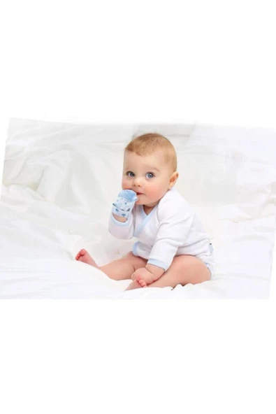Babyjem Bebek Diş Kaşıyıcı Eldiven Kirpi Desenli Pembe - 2