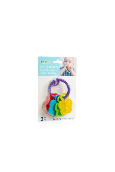 Babyjem Çıngırak Mor - 7