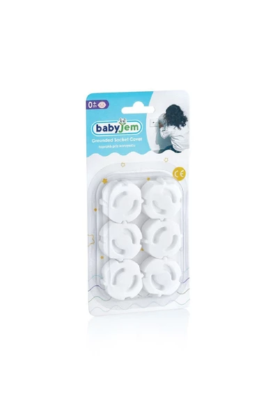 Babyjem Nessiworld   Topraklı Priz Koruyucu 056