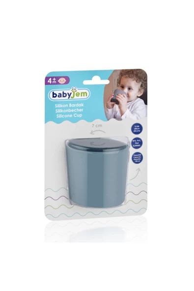 Babyjem Silikon Bardak Yeşil - 5