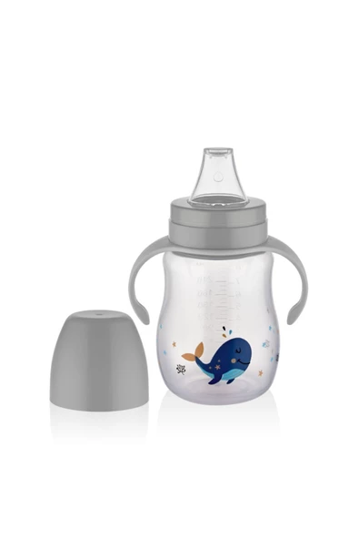 Babyjem 749 Damlatmayan Suluk 250 ml Gri - 1