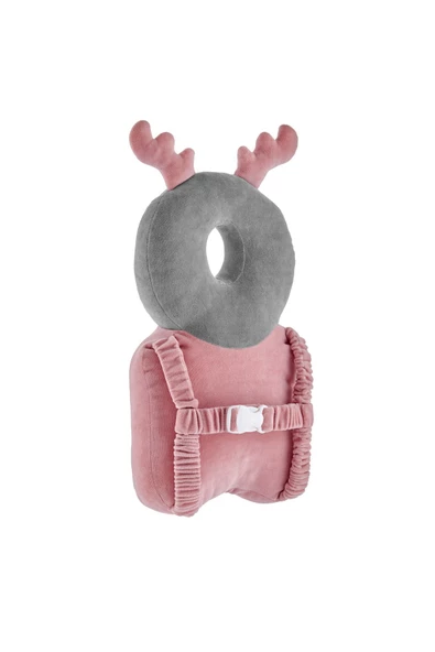 Babyjem Bebek Melek Kanadı Koruma Yastığı Pembe Kadife - 3