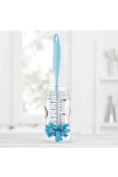Babyjem Süngerli Biberon Fırçası 776 Mavi - 3