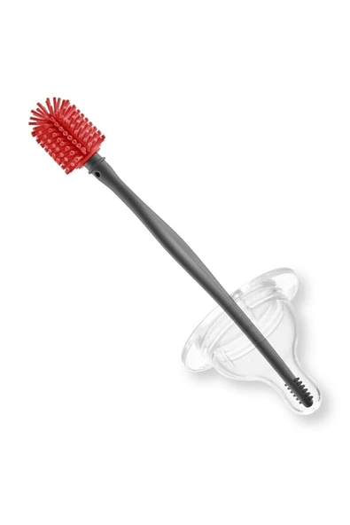 Babyjem Emzik Ve Biberon Temizleme Fırçası 723 Pembe - 2