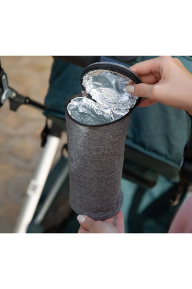 Babyjem Termal Biberon Koruyucu Gri - 3