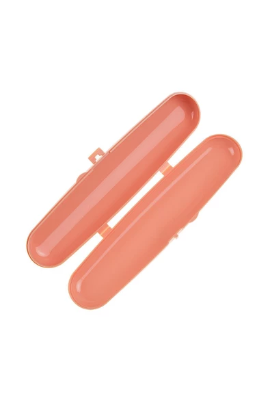 Babyjem Çatal Kaşık Saklama Kabı Gül Kurusu - Resim 6