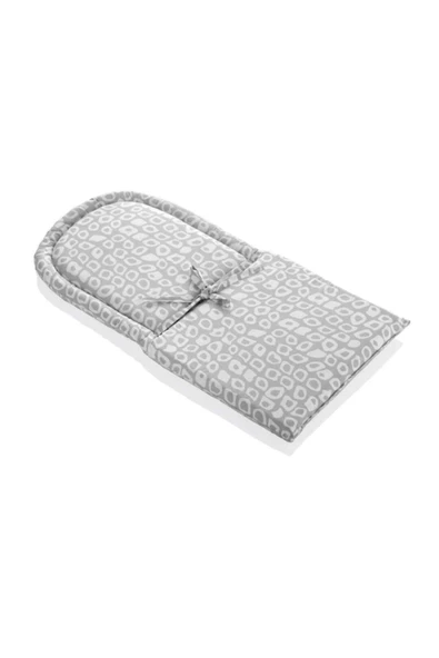 Babyjem Gri Kareli Mama Sandalyesi Minderi - Resim 2