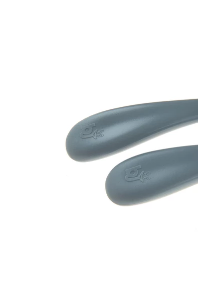 Babyjem Paslanmaz Çelik Çatal Kaşık Seti / Gri - 5