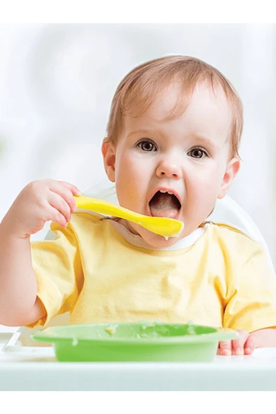 Babyjem 2'li Mama Kaşığı Yeşil - 2