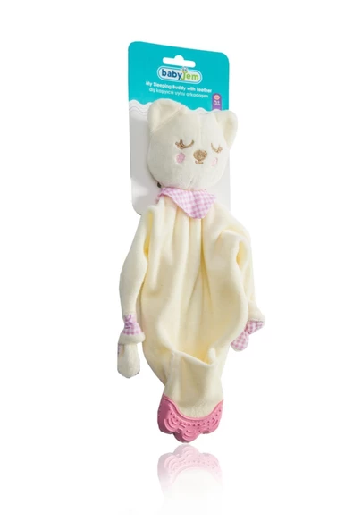 Babyjem Beyaz Baby Jem Diş Kaşıyıcılı Uyku Arkadaşım 603 - 4