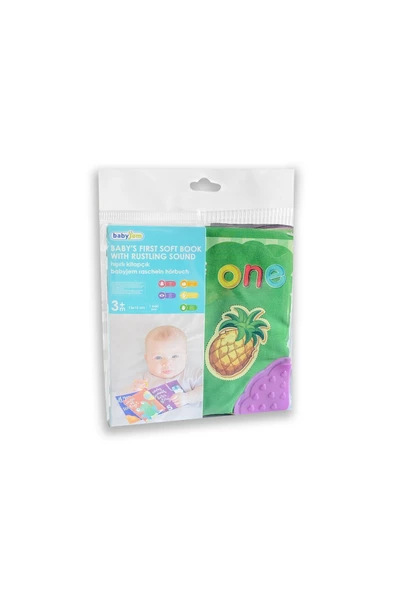 Babyjem Hışırtılı Kitap Meyve Desen - 7