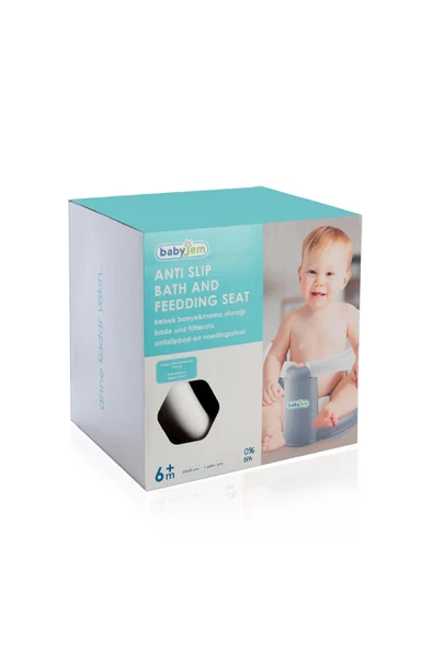 Babyjem Önden Açılır Banyo & Mama Oturağı 636 Beyaz - 8