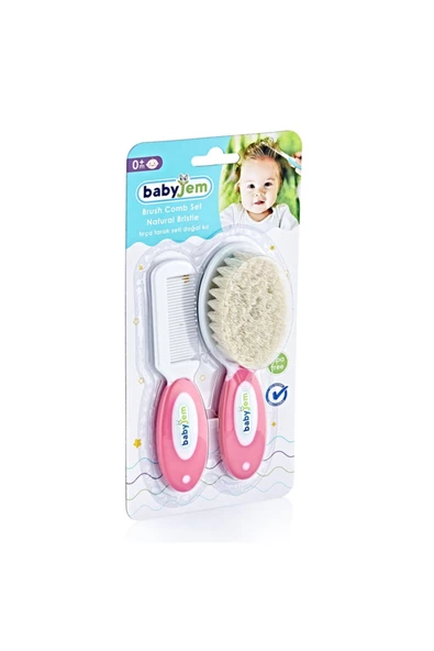 Babyjem 2'li Bebek Bakım Seti(fırça Tarak+makas) - 2