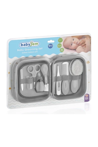 Babyjem Bebek Bakım Seti 9 Parça 363 Gri - 2