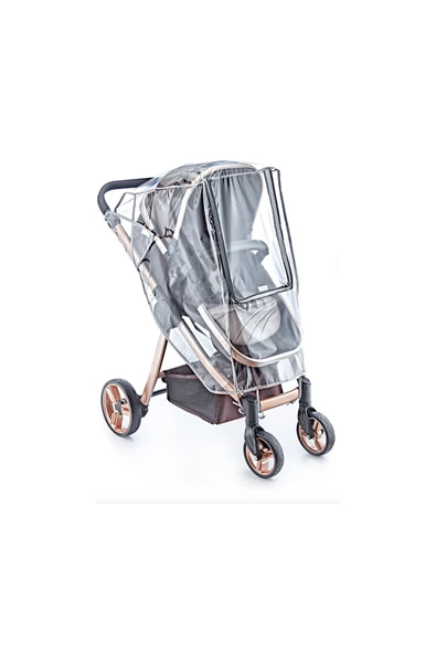 Babyjem Lüks Bebek Arabası Yağmurluğu - 2