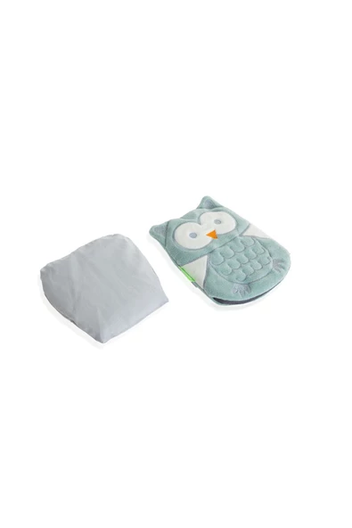 Babyjem Kiraz Çekirdekli Baykuş Kadife Gaz Yastığı / Yeşil - 4