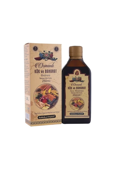 İmmunat Osmanlı Kök Ve Baharat Sıvı Ekstraktı 250 ML